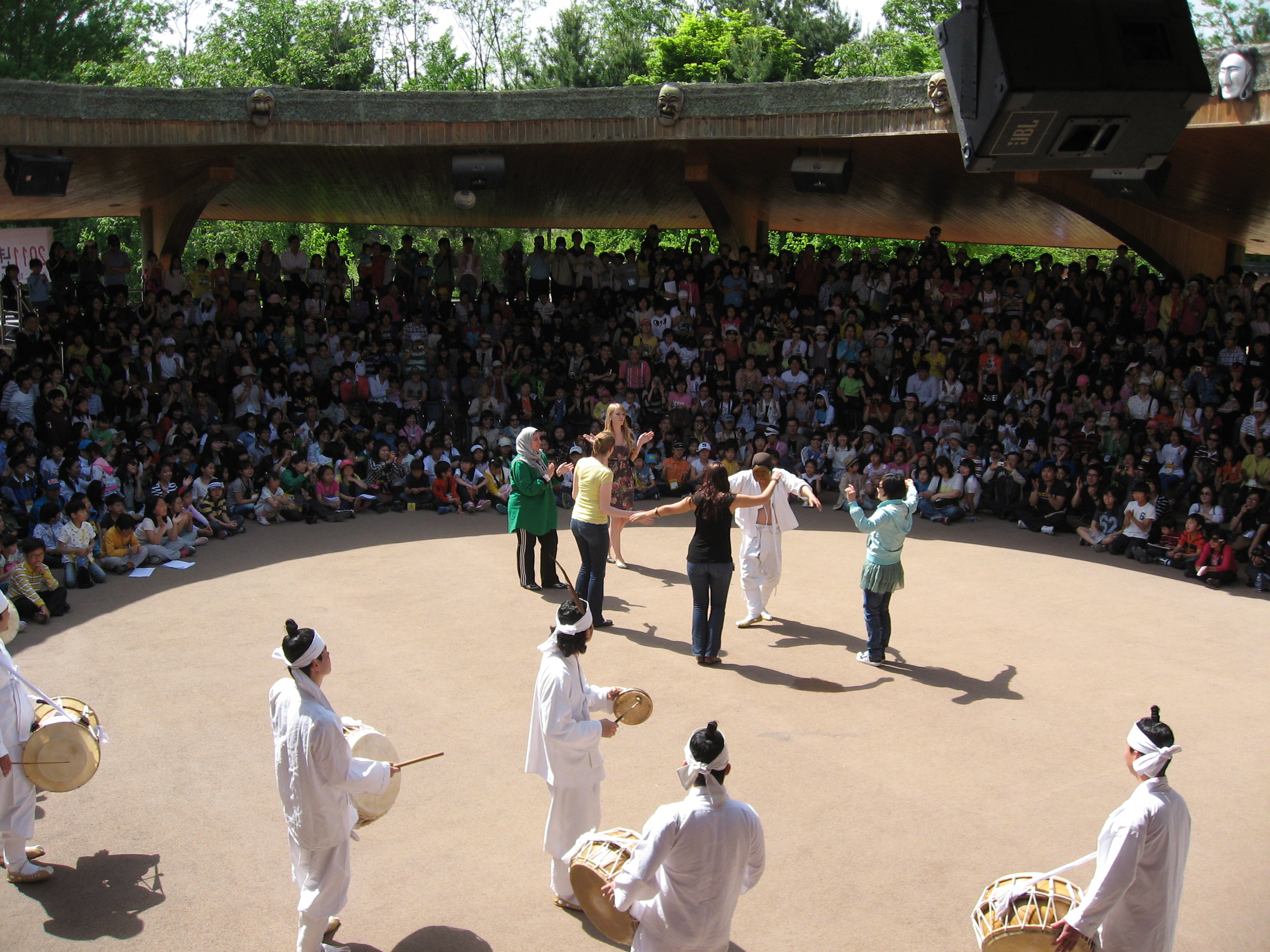 2012년 하회별신굿탈놀이 상설공연 안내